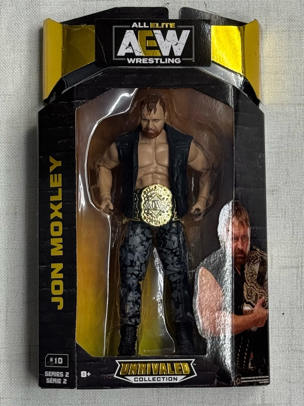 2020 AEW Jazwares Unrivaled Collection Series 2 #10 Jon Moxley